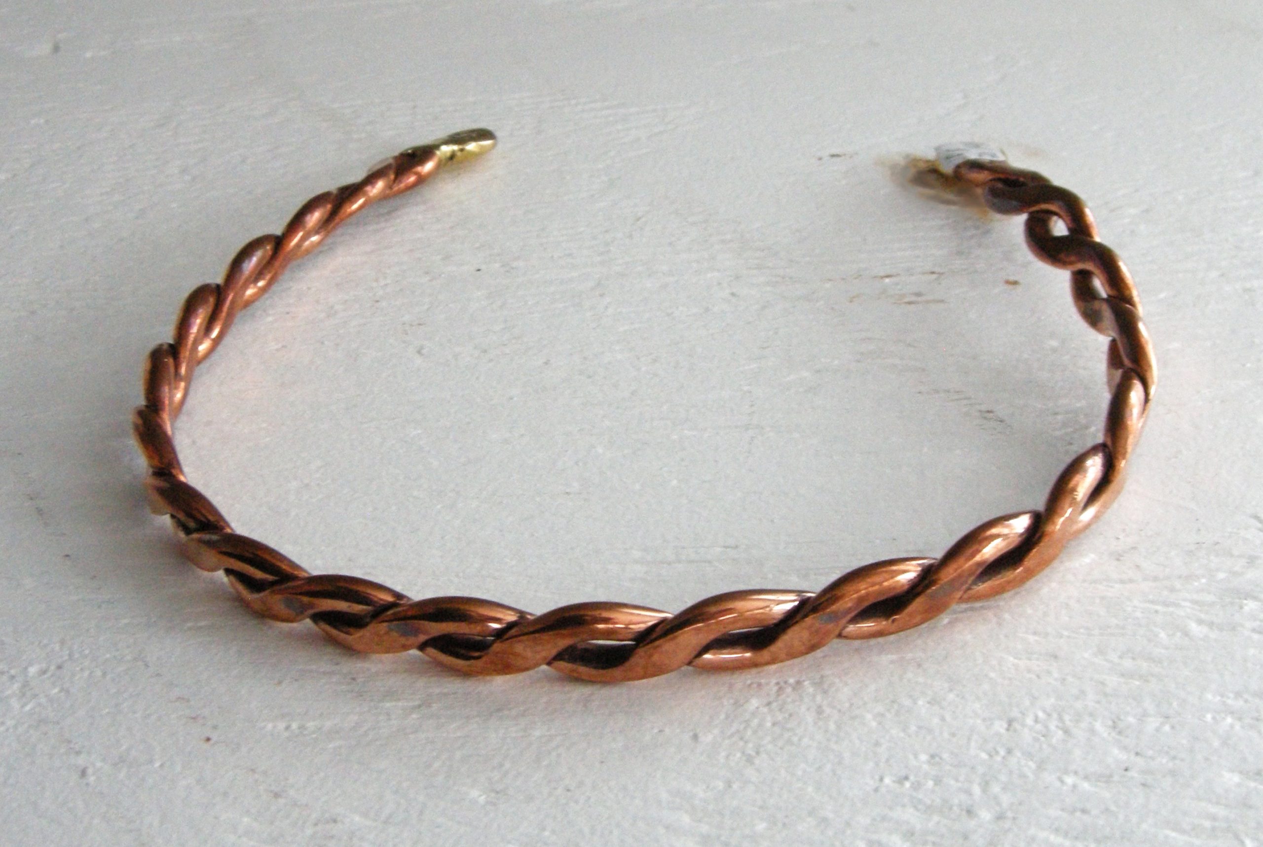 Jeff Reinhardt Modern Copper Necklace – art).(seed